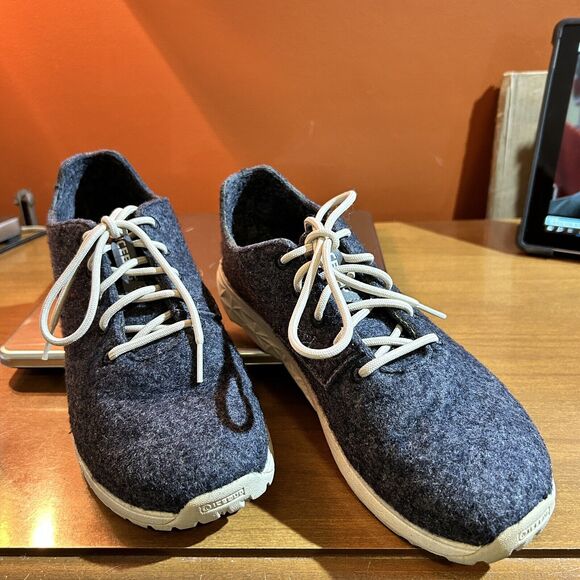 Icebug EIDE Wool Biosole Walking Shoe Blue Gray Mens Sz US 7 EU 40 - Picture 1 of 10